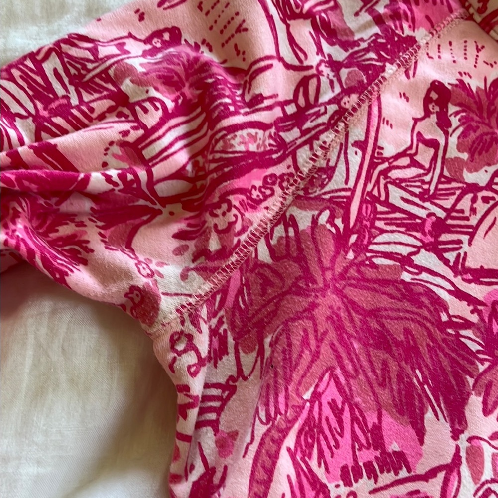 Lilly Pulitzer Pink Patterned Pullover - image 6